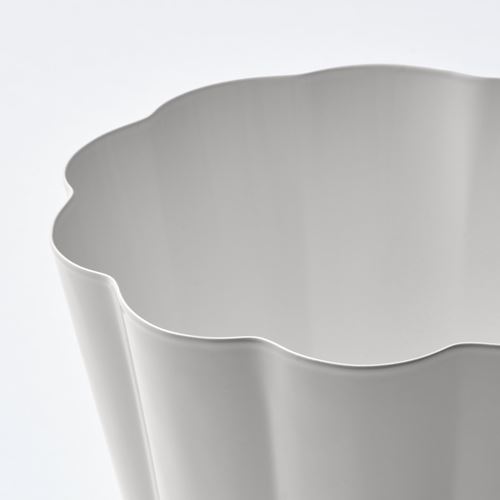 IKEA - KVASTSPIREA, çelik saksı, kırık beyaz, 9 cm