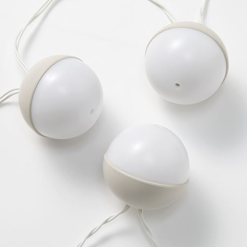 IKEA - SOLVINDEN, lighting chain, beige-white