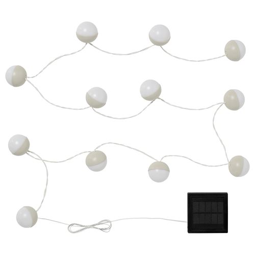 IKEA - SOLVINDEN, lighting chain, beige-white