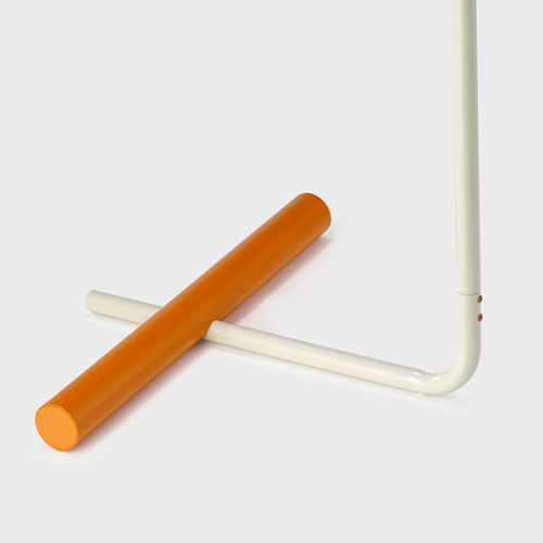 IKEA - SOLVINDEN, aydınlatma standı, bej-turuncu, 160 cm