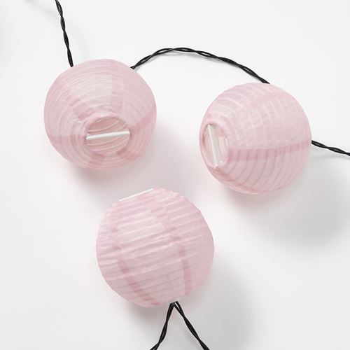 IKEA - SOLVINDEN, lighting chain, pink