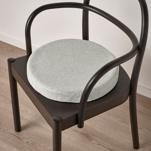 IKEA - AKERVINDEFLY, sandalye minderi, bej, 38 cm