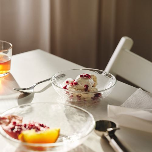 IKEA - STRANDKRABBA, çukur tabak, cam, 19 cm