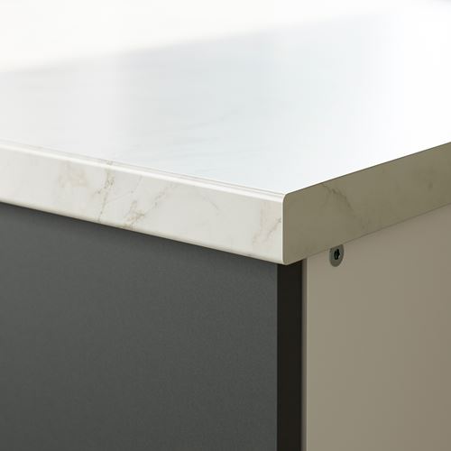 IKEA - KNOXHULT, corner base cabinet, dark grey, 100x91 cm
