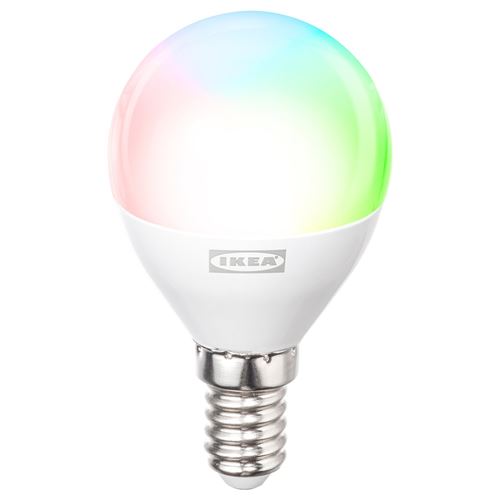 IKEA - KAJPLATS, LED bulb E14, Light colour: Dimmable, 806 lm