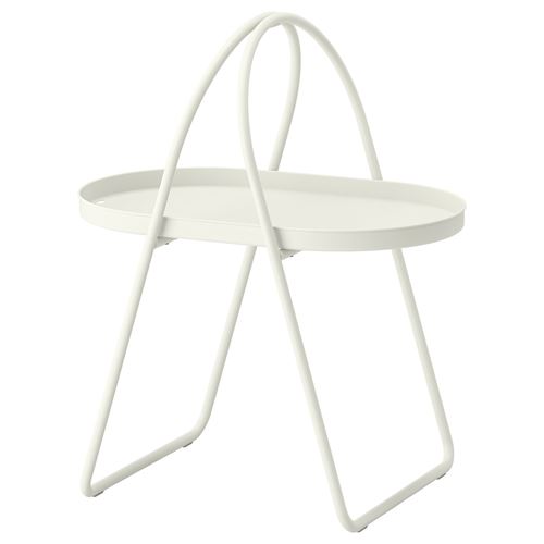 IKEA - MABARSSKAR, bahçe sehpası, beyaz