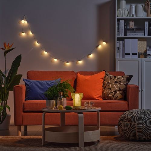 IKEA - SOLVINDEN, lighting chain, beige-white