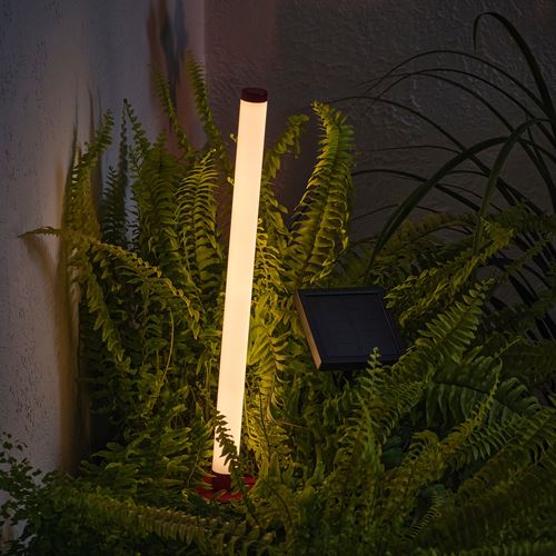 IKEA - SOLVINDEN, LED solar-powered lighting, red, 45 cm