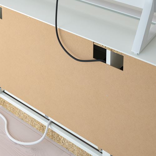 IKEA - BRIMNES, tv storage unit, white, 240x41x190 cm