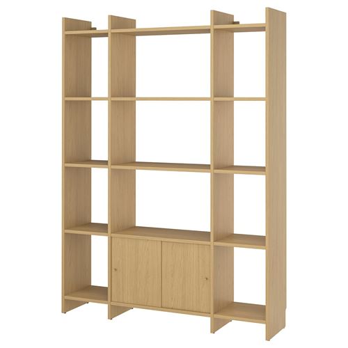 storage combination with sliding doors