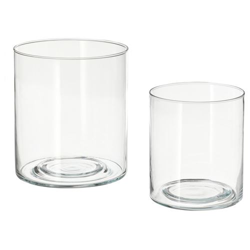 IKEA - PILFINK, mumluk, saydam cam