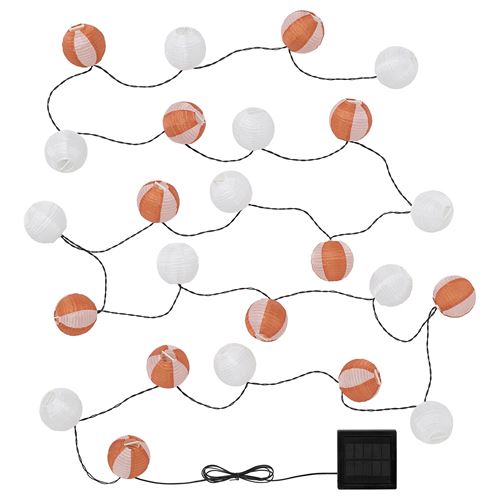 IKEA - SOLVINDEN, lighting chain, orange/pink