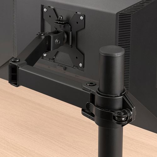 IKEA - STUBBERGET, bracket for monitor, black