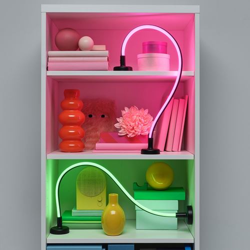 IKEA - SMASNORE, LED'li dekoratif aydınlatma, çok renkli, 81 cm