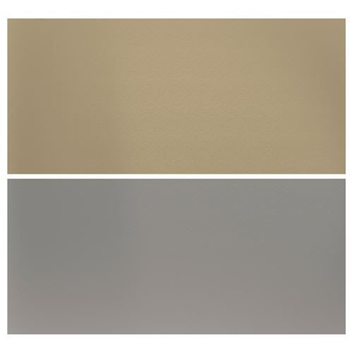 IKEA - LYSEKIL, two-sided wall panel, stainless steel-brass, 119,6x55 cm