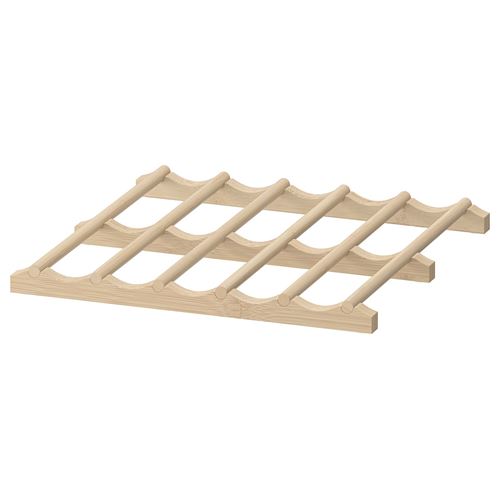 IKEA - VARIERA, bottle rack, bamboo