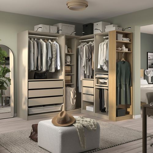 PAX köşe gardırop