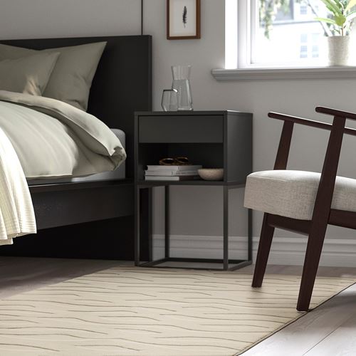 IKEA - VAXELFEL, large rug, off white, 133x195 cm