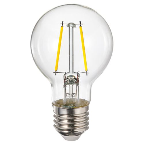 IKEA - LUNNOM, LED bulb E27, Light colour: warm glow (2200 Kelvin), 150 lm