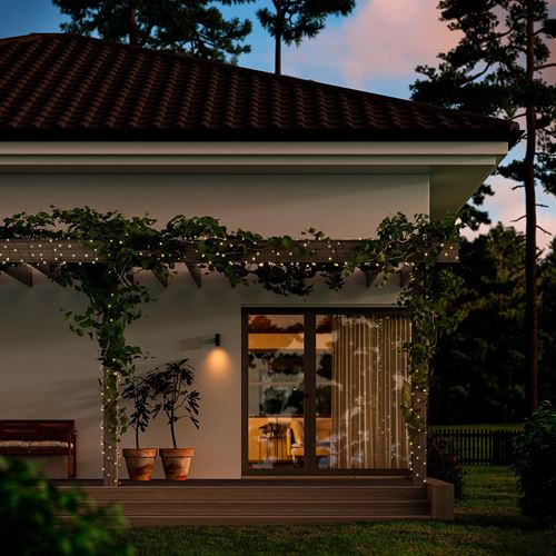 IKEA - GETKAL, lighting chain, black, 15 m