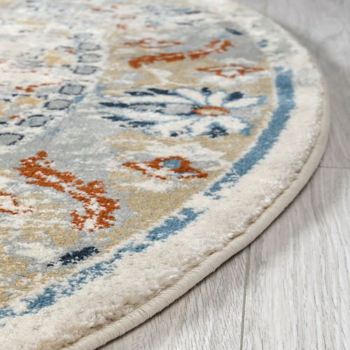 IKEA - ONSEVIG, round rug, multicolour, 195 cm