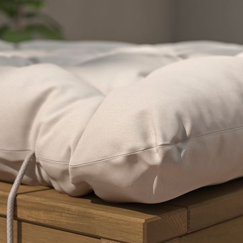 IKEA - KUDDARNA, sun lounger pad, light grey/beige, 190x60 cm