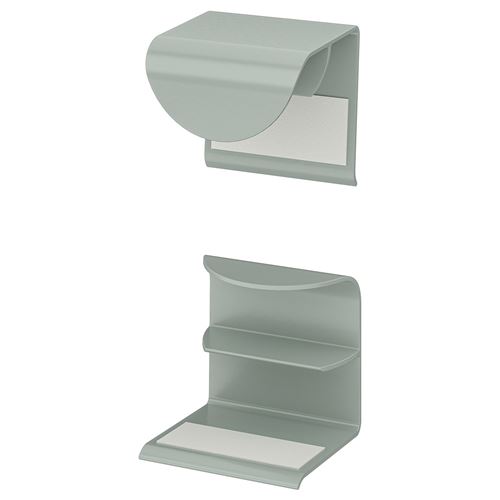 IKEA - DRAGSMARK, kulp, gri-yeşil, 40 mm