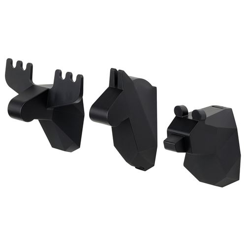 IKEA - FRÖSADD, kanca, siyah