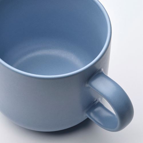 IKEA - TOBISFISK, mug, blue-lilac, 50 cl