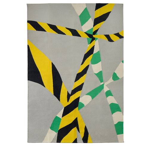 IKEA - KONSTRUNDA, large rug, multicolour, 155x220 cm