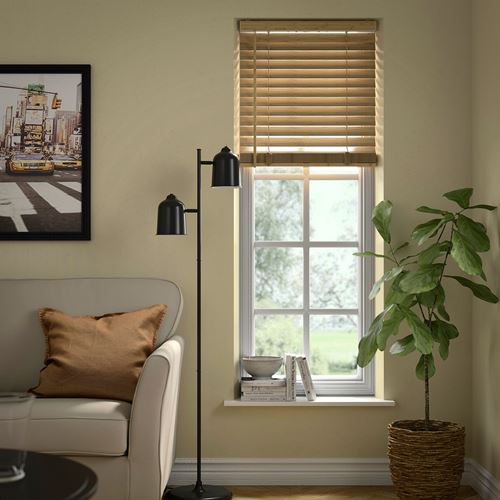 IKEA - VECKLARFLY, venetian blind, bamboo, 60x155 cm