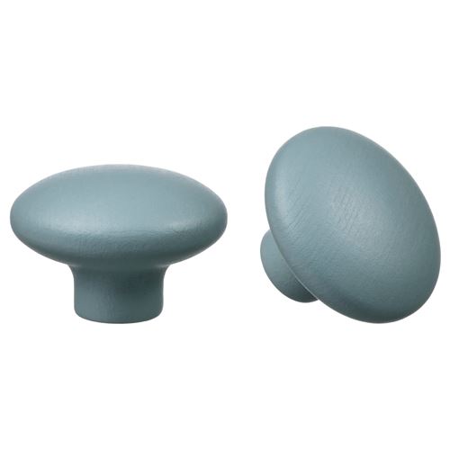 IKEA - PLOCKAR, knob, grey-turquoise, 49 mm