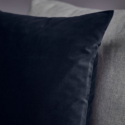 IKEA - SANELA, kırlent kılıfı, koyu mavi, 50x50 cm