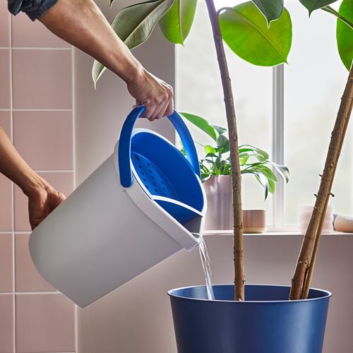 IKEA - BERGVATTNET, kova, gri-mavi, 8 lt