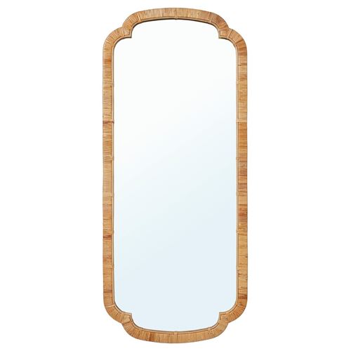IKEA - KANDLENÖT, mirror, rattan, 60x140 cm