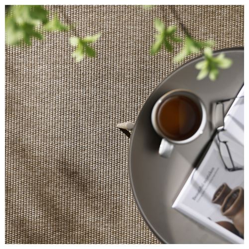 IKEA - LATTBETONG, büyük halı, bej-açık kahverengi, 160x230 cm