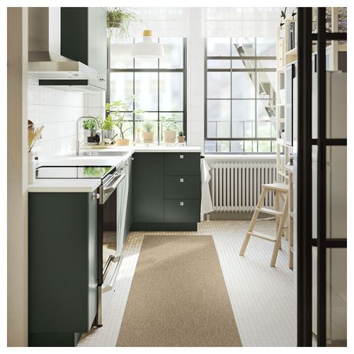 IKEA - LATTBETONG, yolluk, bej-açık kahverengi, 80x250 cm