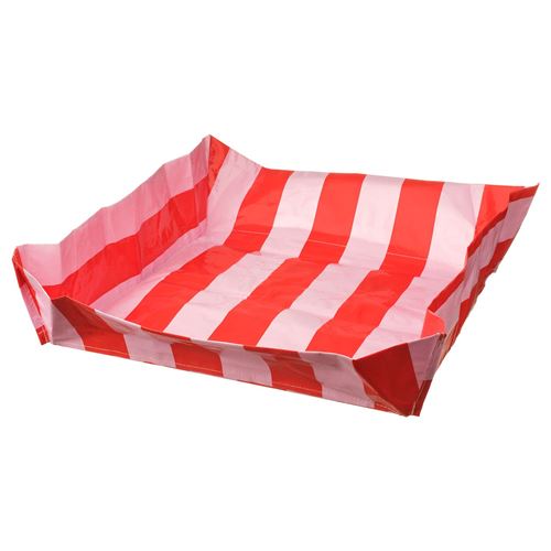 IKEA - DOFTRIPS, saksı matı, pembe-kırmızı, 56x56x12 cm