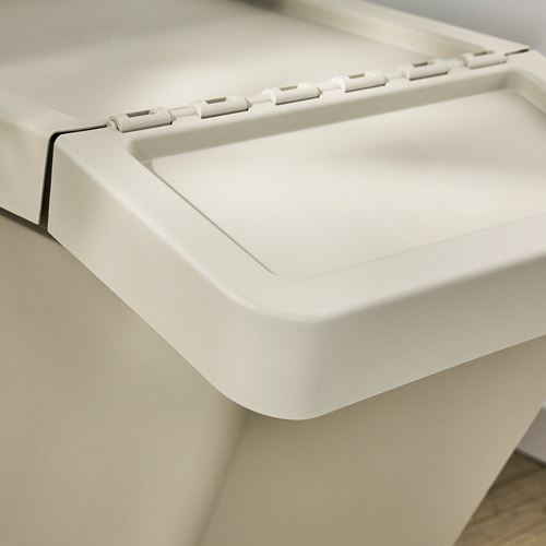 IKEA - SORTERA, waste sorting bin, beige, 60 l