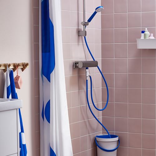 IKEA - BERGVATTNET, kova, gri-mavi, 8 lt