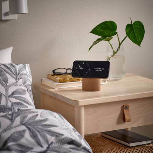 IKEA - VASTMARKE, kablosuz şarj standı, beyaz, 12x8x7 cm