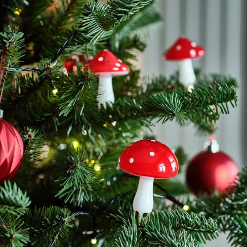 IKEA - VINTERFINT, tree ornament, red
