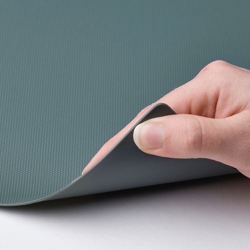 IKEA - FINFÖRDELA, chopping board, dark green-grey turquoise, 28x36 cm