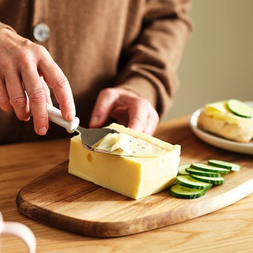 IKEA - UPPFYLLD, cheese slicer, off white, 20 cm