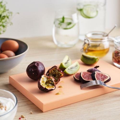 IKEA - KUSTHOPPARE, kesme tahtası, açık turuncu, 25x17 cm