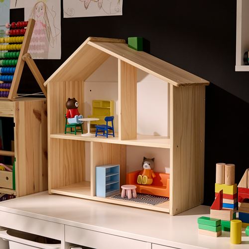 IKEA - HUSET, oyuncak mobilya, çok renkli