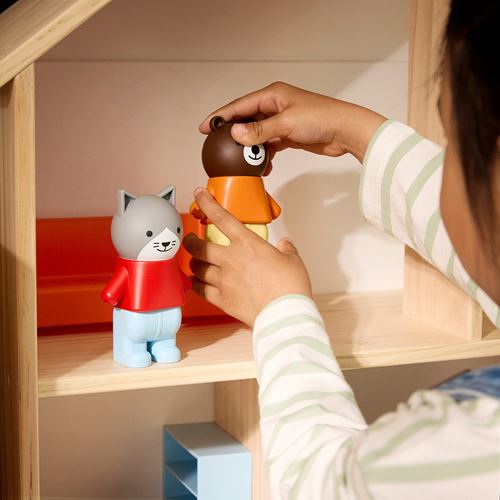 IKEA - HUSET, oyuncak mobilya, çok renkli