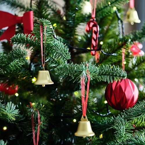 IKEA - VINTERFINT, tree ornament, golden colour