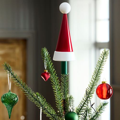 IKEA - VINTERFINT, tree ornament, red, 26 cm
