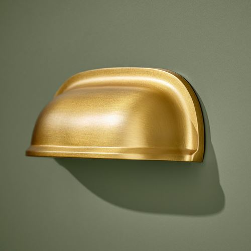 IKEA - ENERYDA, kulp, pirinç rengi, 89 mm